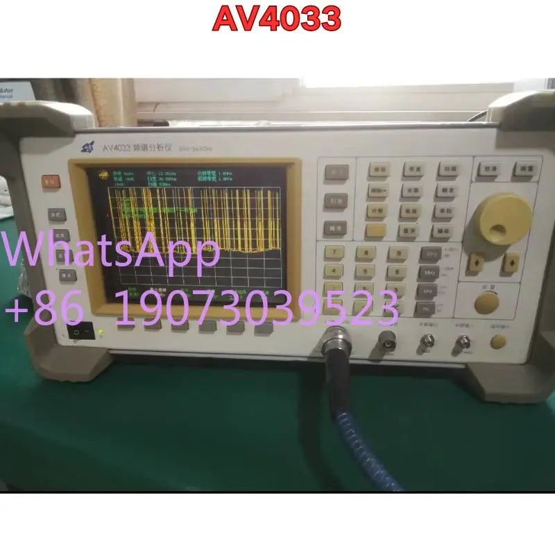 

Б/у анализатор спектра AV4033 Функциональный тест 26,5 ГГц обычно