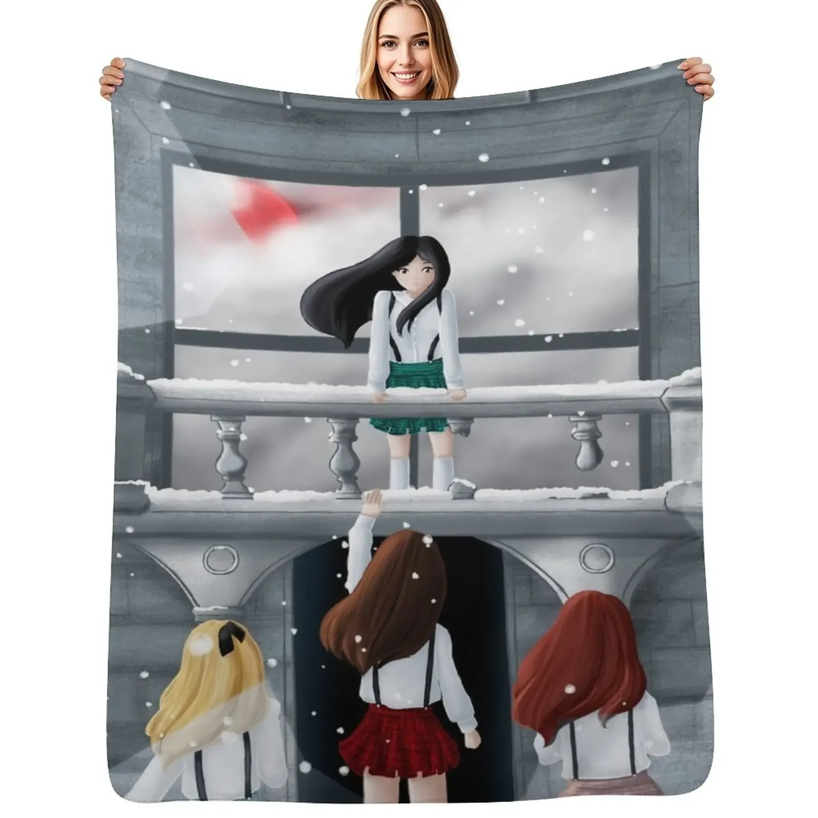 Frozen Throw Blanket Soft Cozy Blanket for Pet Kids Adults