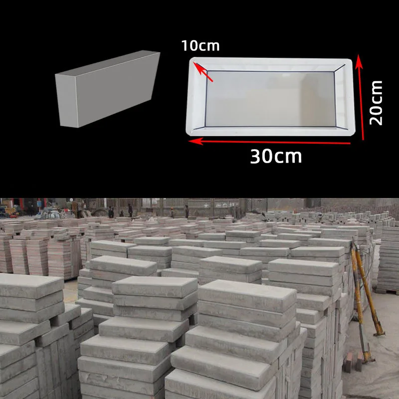 Square Plastic Concrete Mold for Garden Stepping Stones Paving Slabs Floor Tiles Garden Patio Pavement Cement Moulds view 5