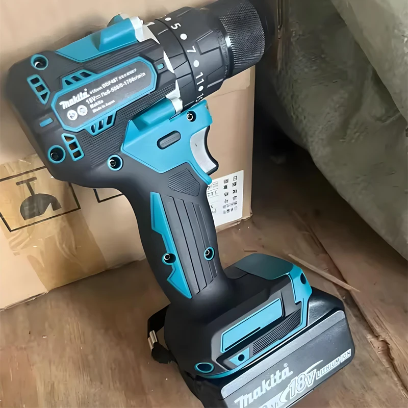 

✈️Makita Original DDF487 Cordless Driver Drill Brushless Electric Impact Screwdriver 18V Rechargeable Power Tool