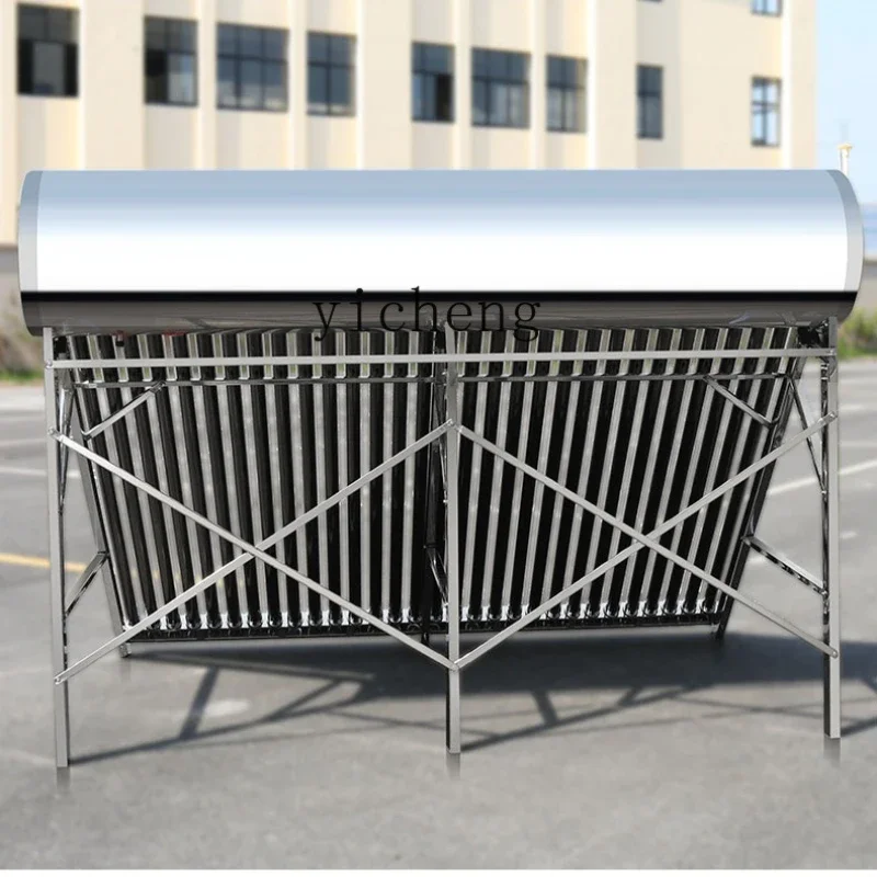 intelligent WIFI solar water heater new household integrated automatic 304 stainless steel purple gold tube