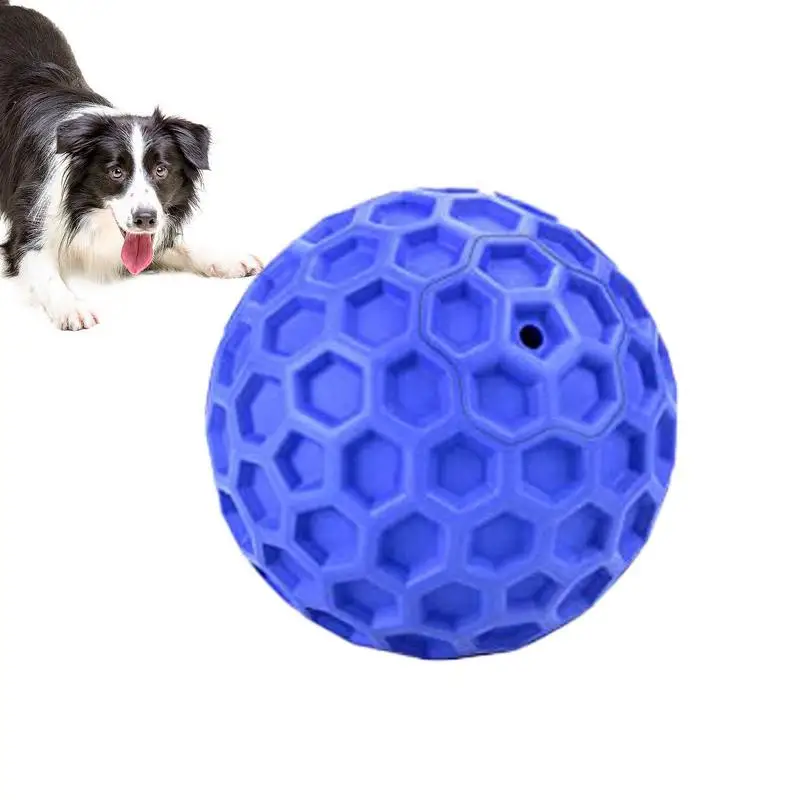 Dog Giggle Ball Tear Resistant Pet Giggle Ball Toy Fun Sounds When Rolled Or Shaken Dog Toys For Aggressive Chewers Wiggle Ball