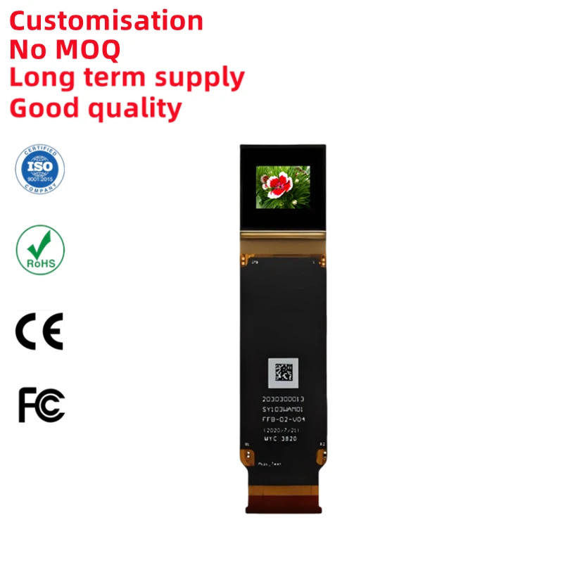 0.62 inch 1728 * 1368 silicon-based oled screen 1800nit brightness suitable for VR glasses viewfinder display module