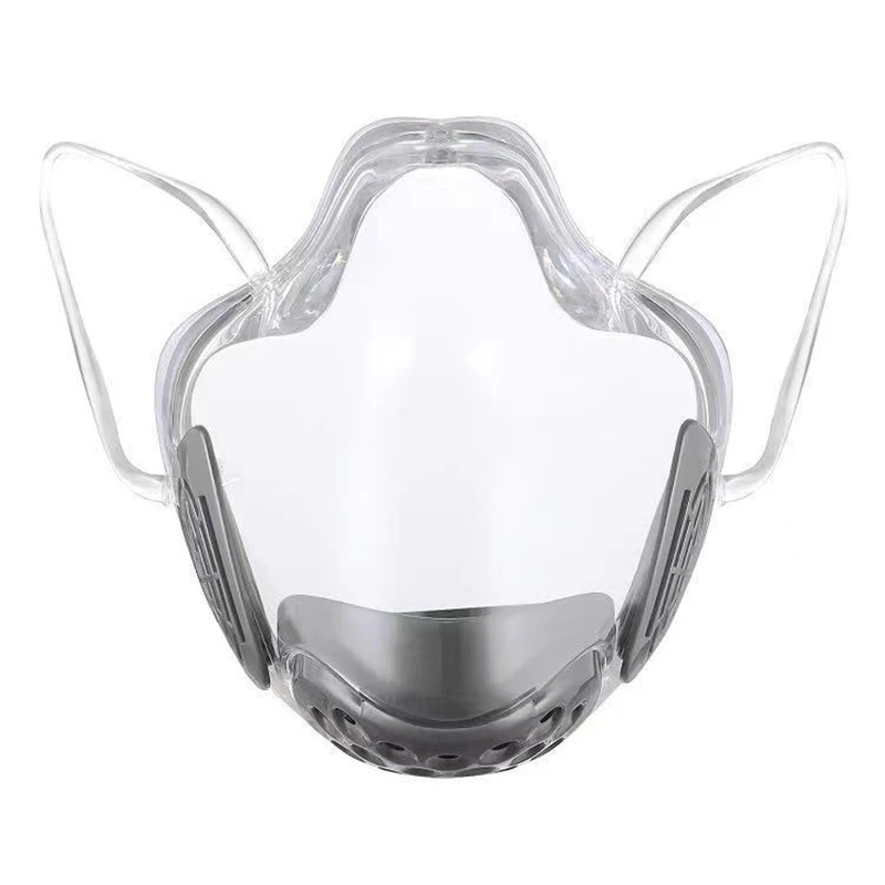 

Safety Half Face Shield Transparent Goggles Screen Mask Visor Eye Protection Glasses Anti-fog Oil Fume Protective Facial Cover