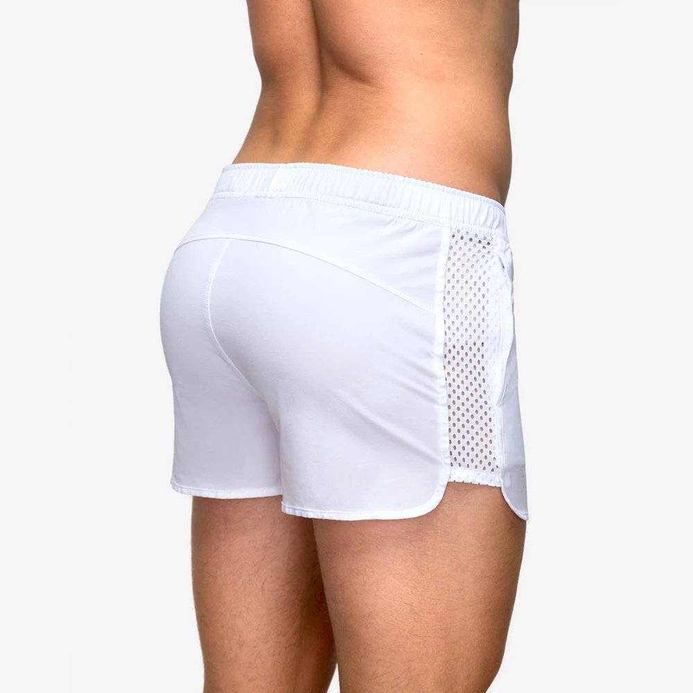 Shorts aumentam seu desempenho com nossas shorts de malha fitness masculinos para corrida e treinamento de secagem rápida e respiráveis