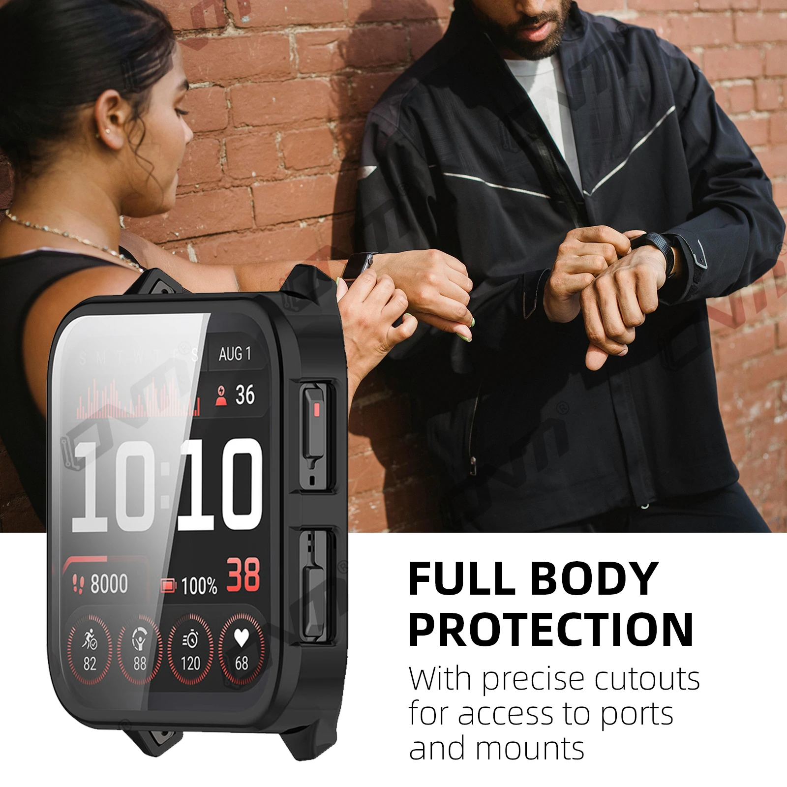 Garmin Venu X1 화면 보호기 케이스용 케이스 Venu X1 액세서리용 소프트 TPU 전방위 보호 범퍼 커버