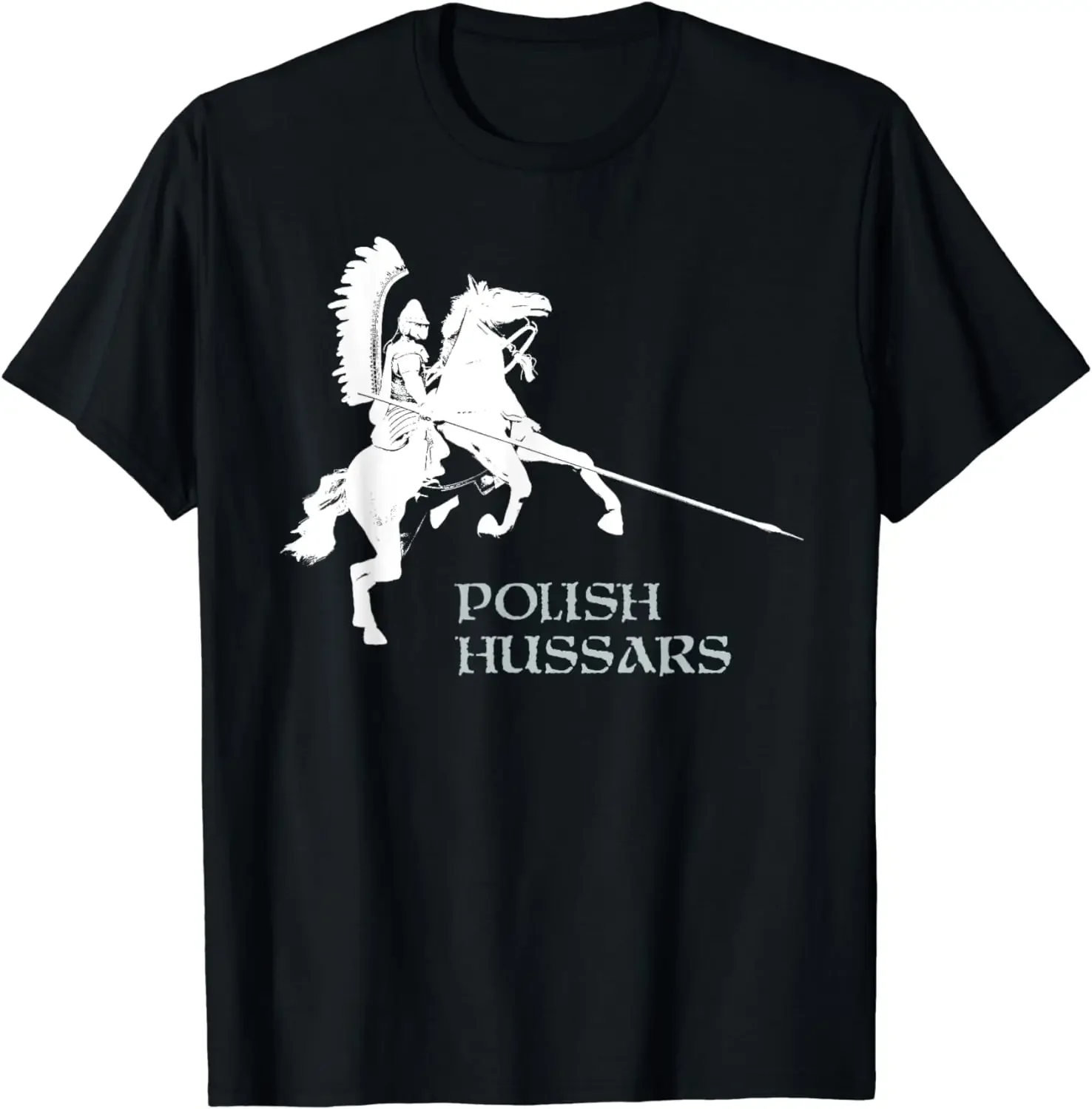 

Polska Husaria Patriotic Polish Winged Hussars T-Shirt 100% Cotton O-Neck Summer Short Sleeve Casual Mens T-shirt Size S-3XL
