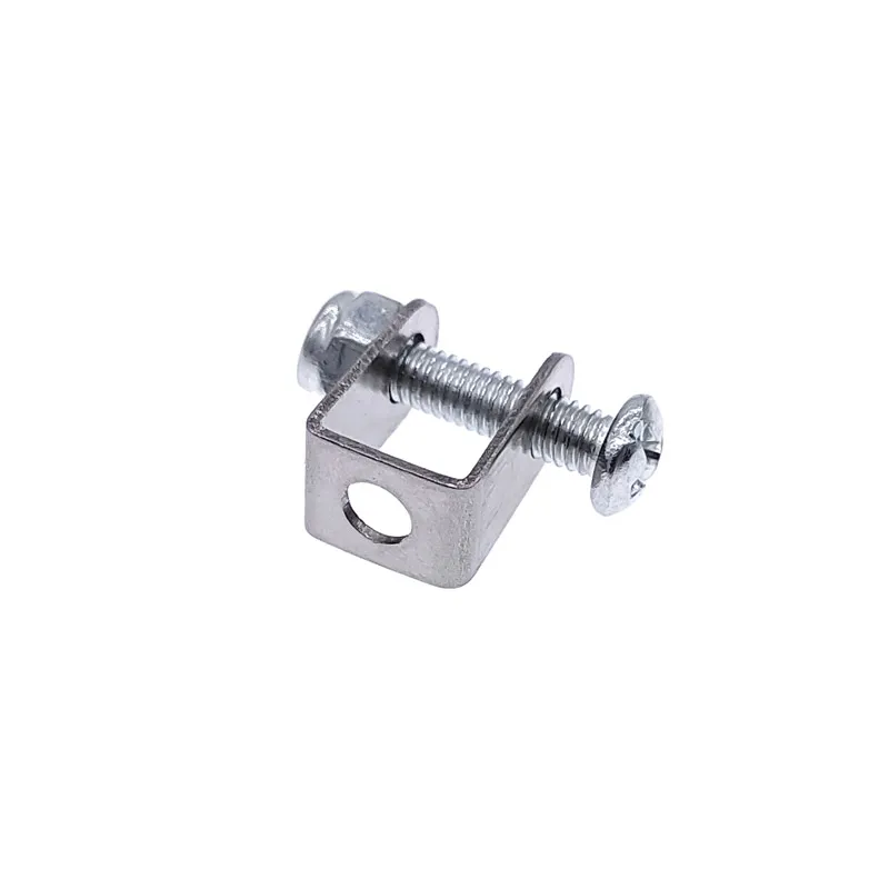 1 Pair MINI Electric Linear Actuator Bracket 304 Stainless Steel Metal Material Hole 4.2mm Micro Linear Actuator Motor