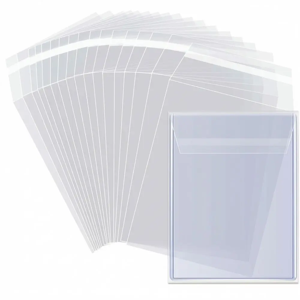 Transparent Rating Card Brick Film Strong Waterproof Slab Sleeve Bag Durable Score Card Protective Film For 35PT /BGS/CCG/SGC