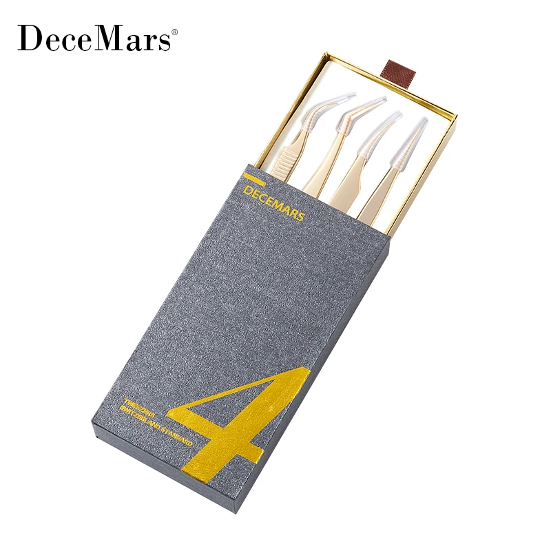 DeceMars Eyelash Extension Tweezers Kit