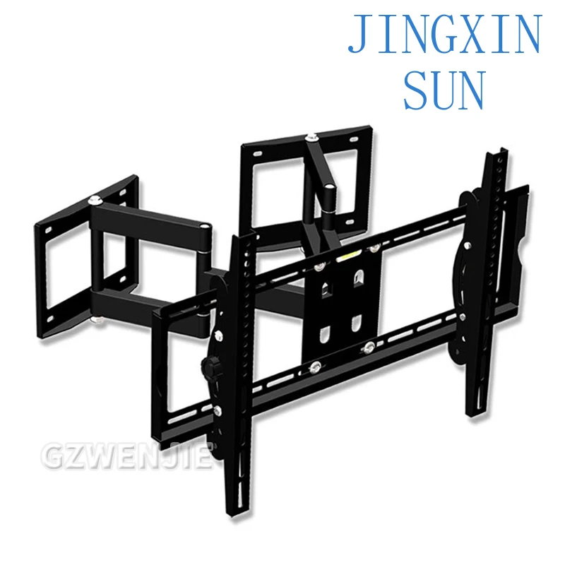 Full Motion TV Wall Bracket Tilt Swivel TV Mount for 32-65in LED LCD HD 4K Plasma TVs with Extendable Articulating Arm