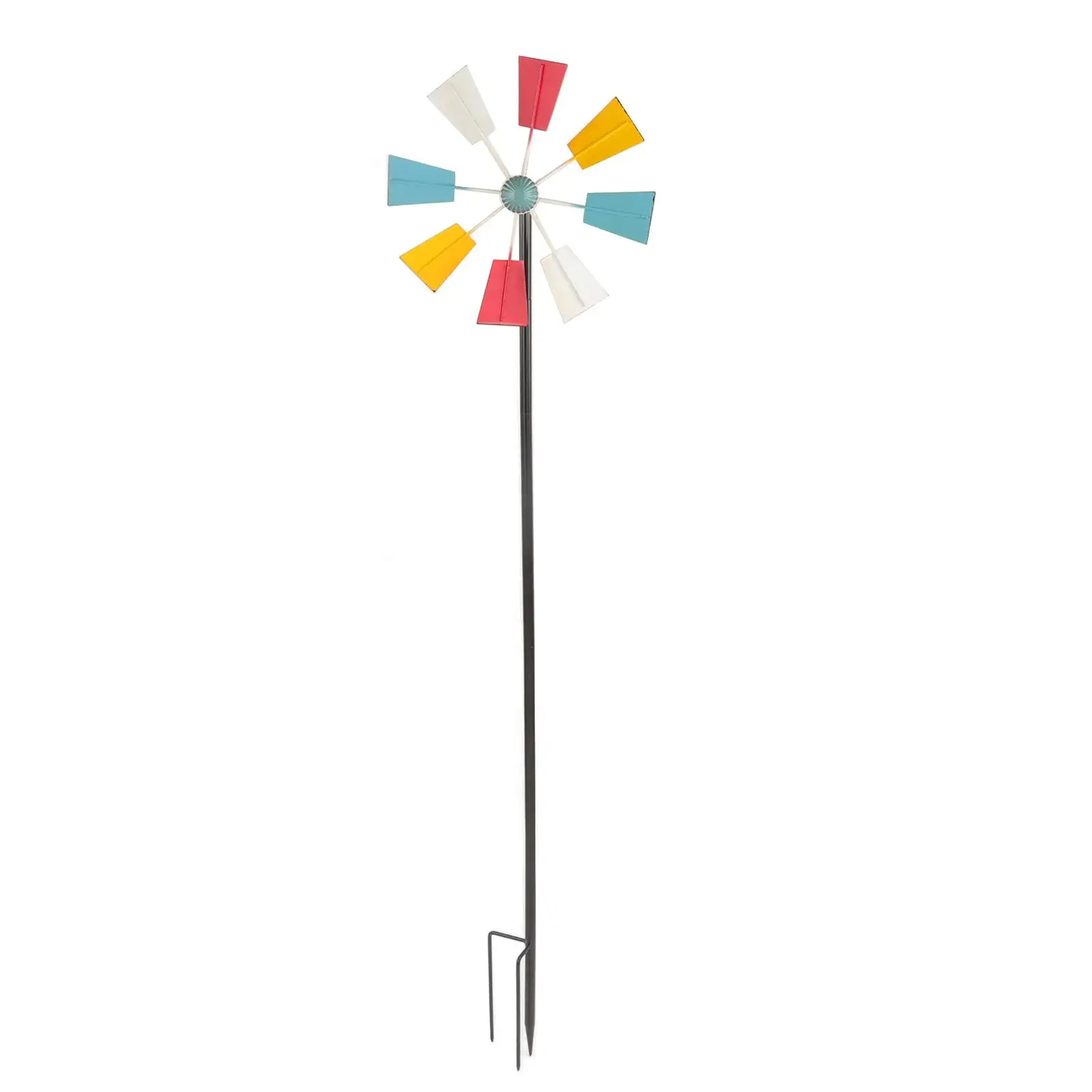 

Weather-Resistant Outdoor Wind Spinner Garden Sculpture - Colorful Design with Super Welding Tech & Accessories