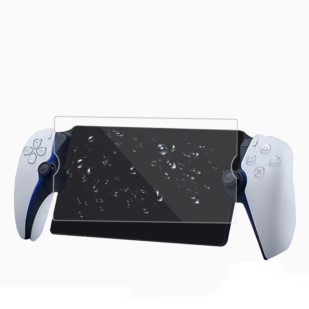 Untuk Sony PlayStation Portal Game Handheld mesin Game kaca Tempered 9H Premium permainan mesin pelindung layar film perlindungan