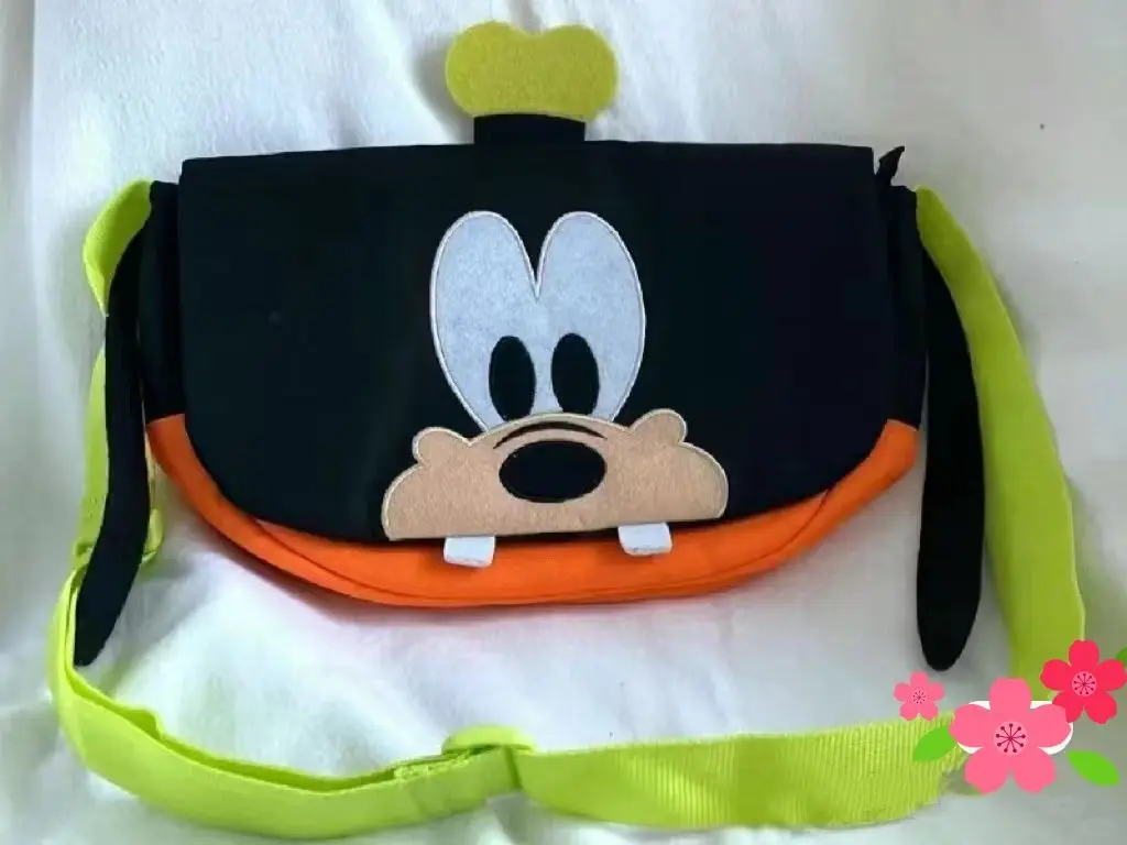 New Disney Mickey Goofy animation peripheral cartoon tote bag creative cute kawaii large capacity shoulder bag gift wholesale