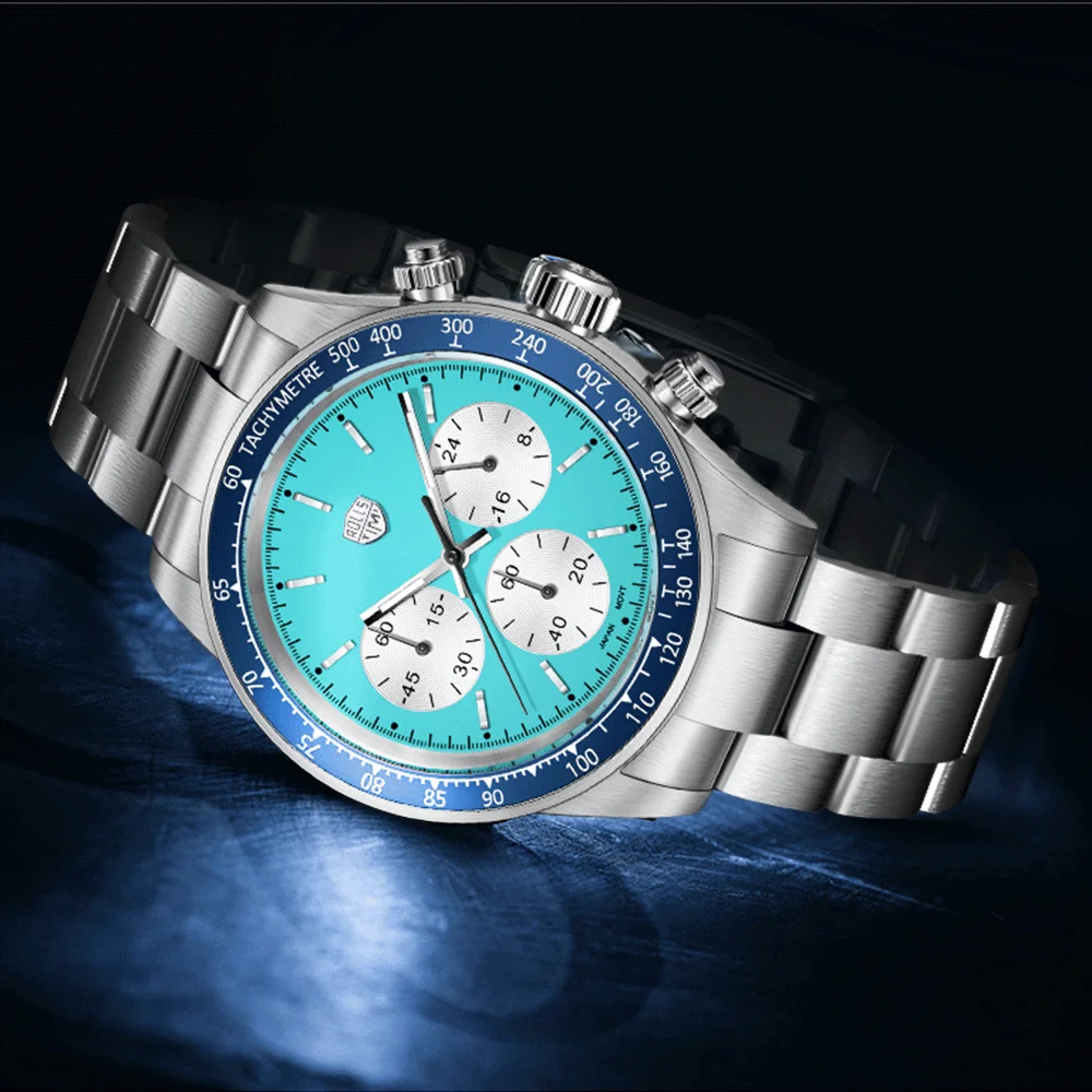 

Rolls Timi2025 latest men's fashion quartz watches top Sapphire VK63 men's chronograph luminous stainless steel 100 m waterproof