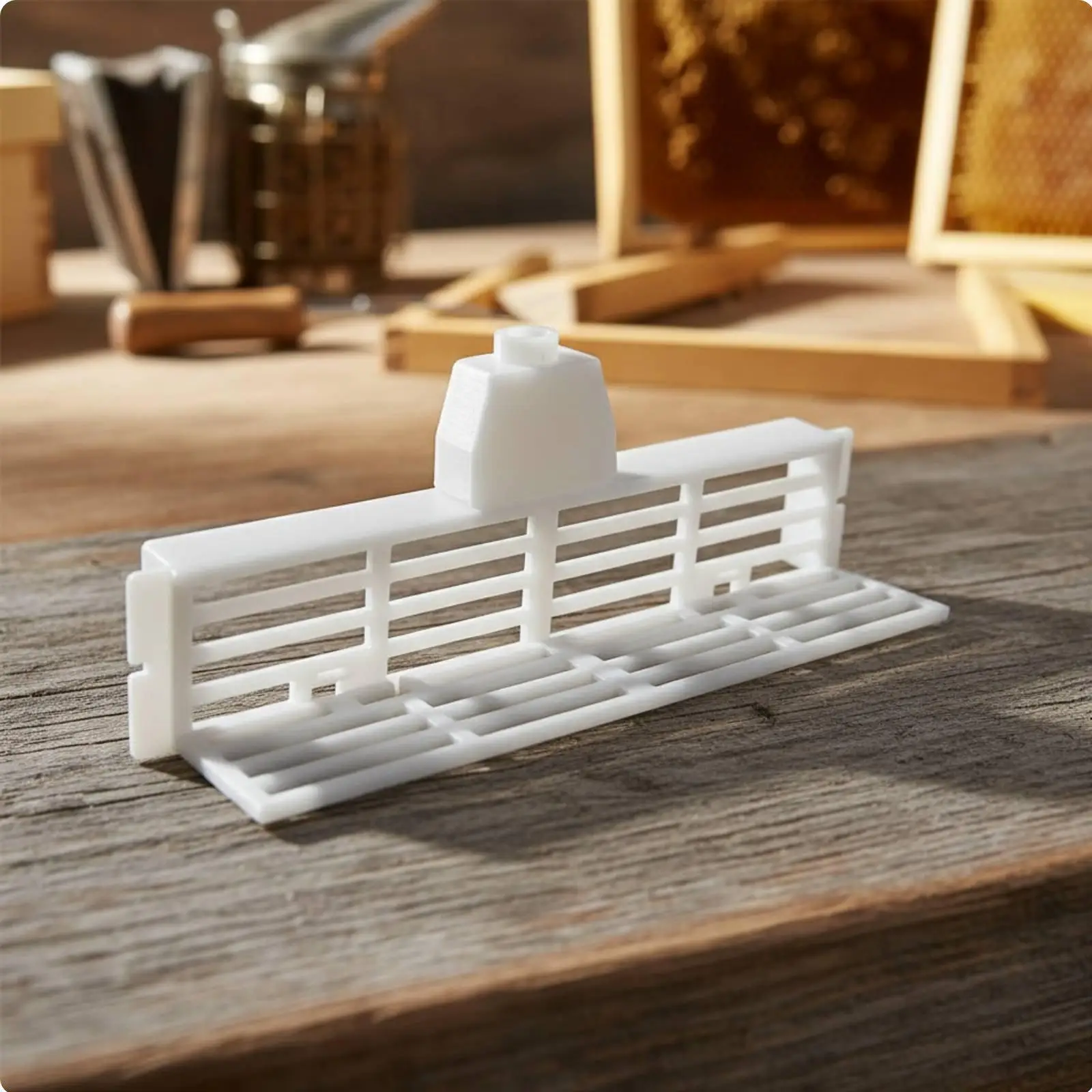 Beehive Escape Barrier Double-layer Bee Anti-exit Gate Hive Accessory for Beekeeping Colony Management