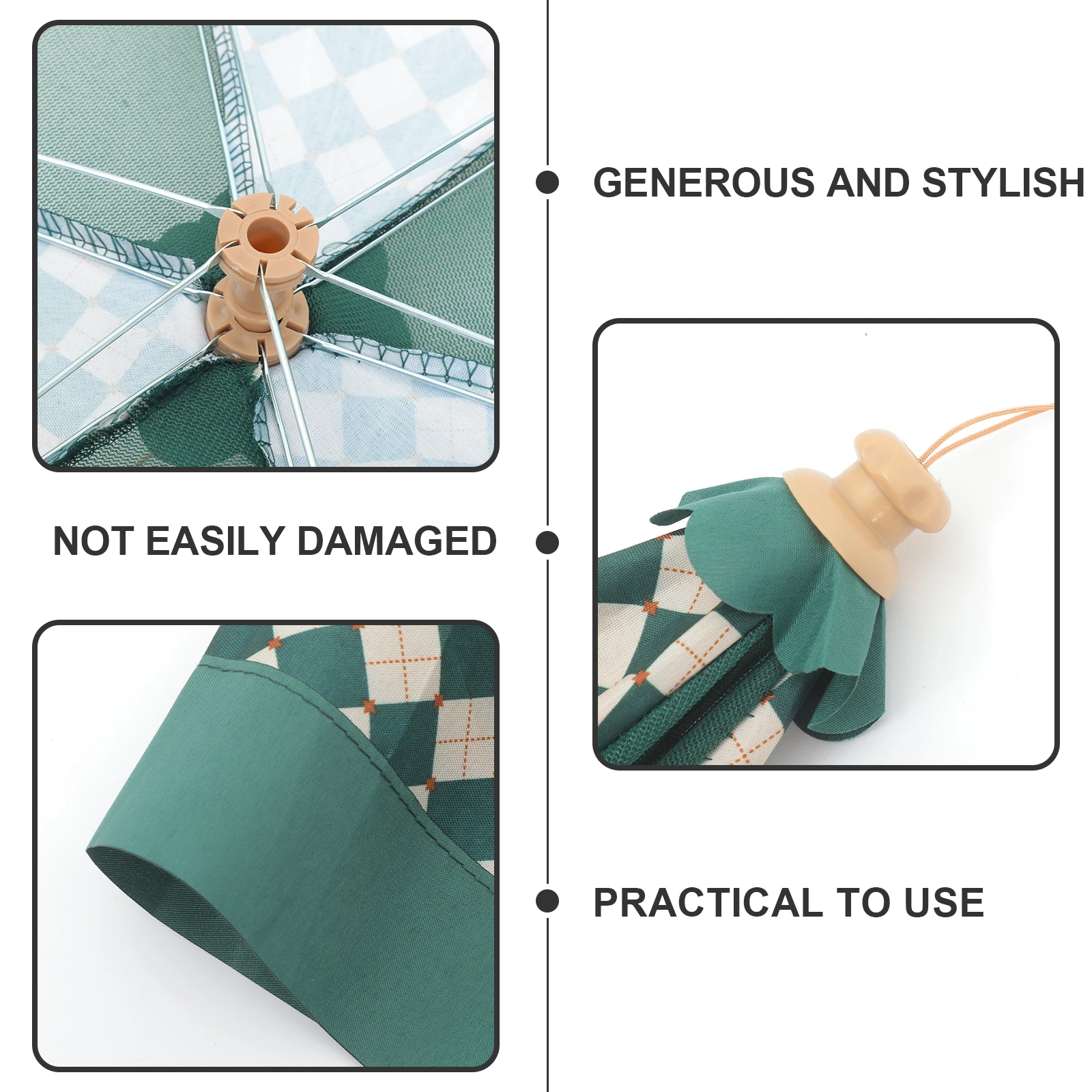 

Mesh Food Tent Cover for Picnic Outdoor Dining Table Foldable Reusable Anti-Fly Netting for Snacks Fruits Beverages