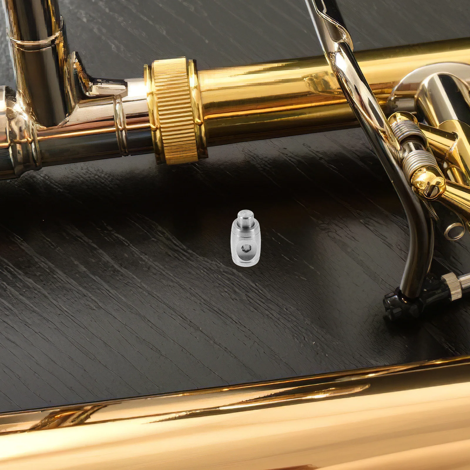 Watersleutelklep Koperblazers Metalen afvoerfitting voor trompettrombone Reparatie Onderhoudsinstrumentaccessoires