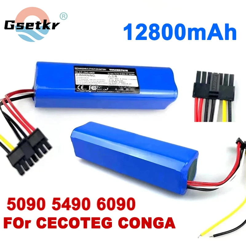 CECOTEC CONGA 5090 6090 5490 14.8V 12800mAh Mopping Robot Battery Pack Netease Intelligent Manufacturing NIT Model