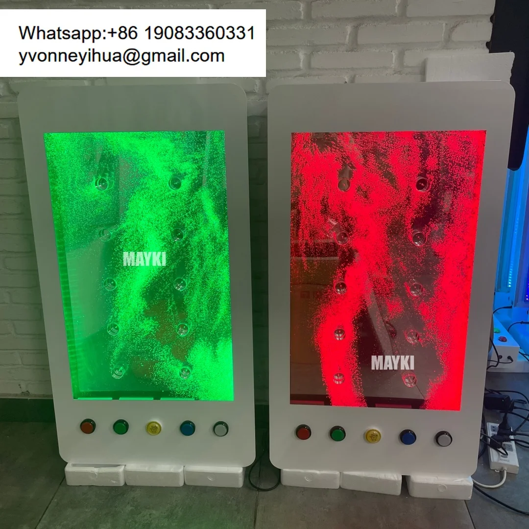 

Multi-sensory Experience Calming Bubble Walls Visual Sensory Stimulation Interactive Bubble Panel For Autism Relaxation
