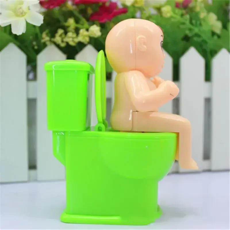 Kid Toilet Water Spray Toy Prank Joke Toy Spoof Funny Toy Gag Halloween Stress Reliever Toys Funny Strange Water Gun