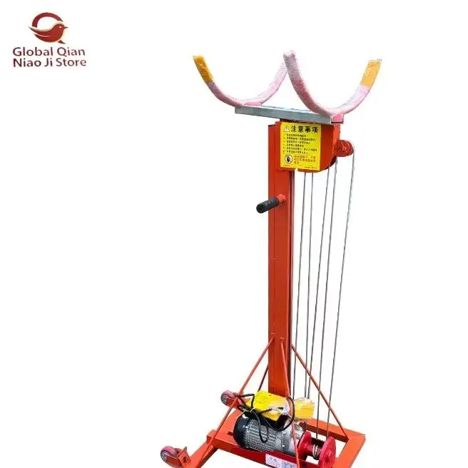 Rolling Shutter Door Lift, Electric Roller Shutter Door Hoist, Pipeline Lifting Equipment, 220V Small Mobile Lifter