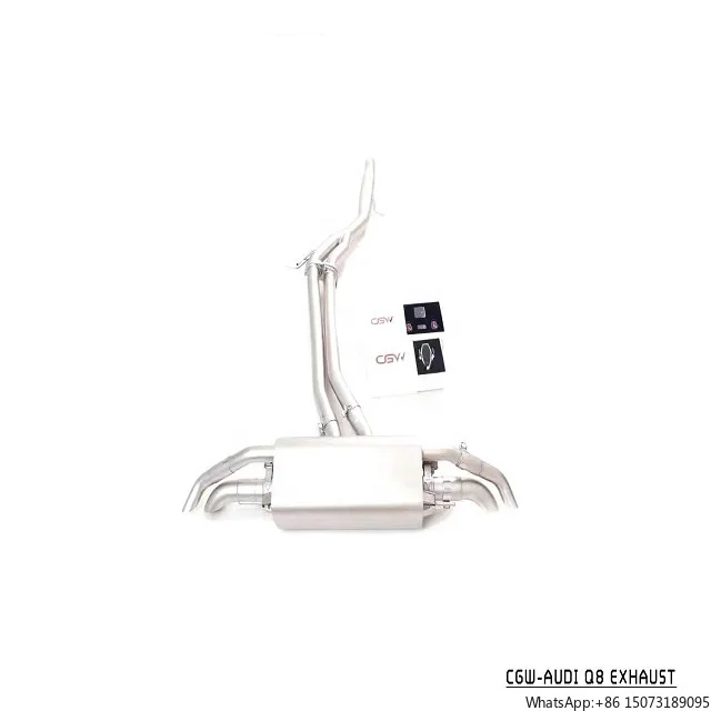 

Automobile Electronic Valve Exhaust Pipes Muffler for Q8 3.0T 2019+ Original/SQ8/RSQ8 Style