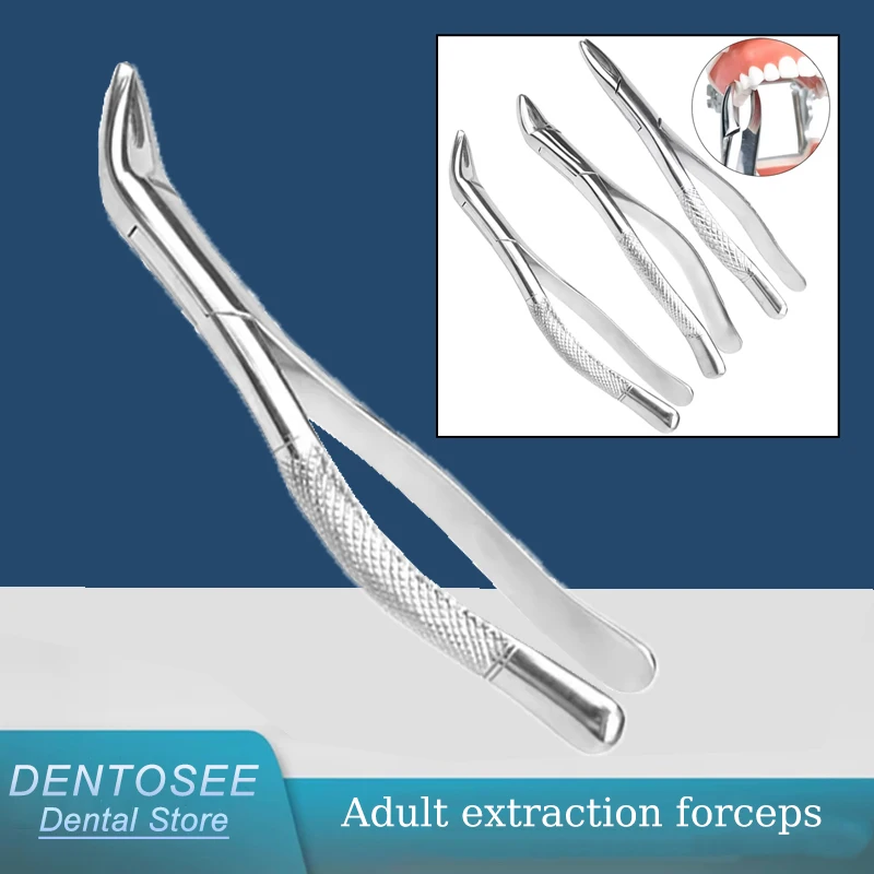 

Professional Dental Extraction Forceps for Adults, Dentist Surgical Tooth Extracting Pliers Tools & Instrument