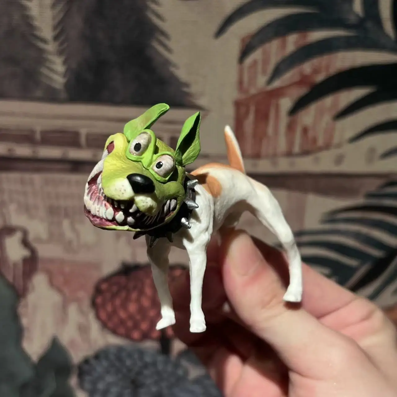 7cm a máscara estátua do cão decorações de mesa a coleção máscara filme personagem na moda figura modelo brinquedo kawaii crianças presente