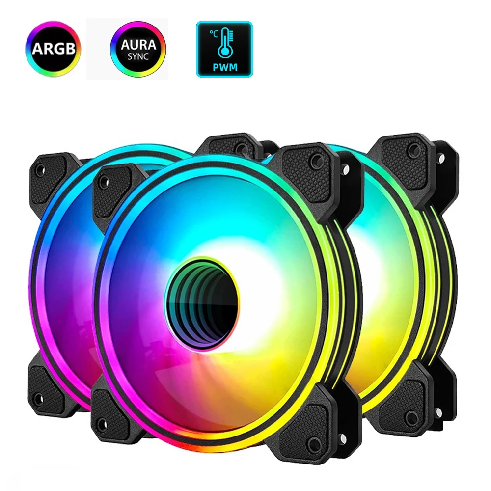120Mm Argb Pc Case …