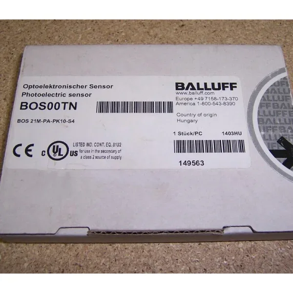 

2026 1pc Bos 21m-pa-pk10-s4 Photoelectric Sensor Spot Stock Brand New Original Spot Plc