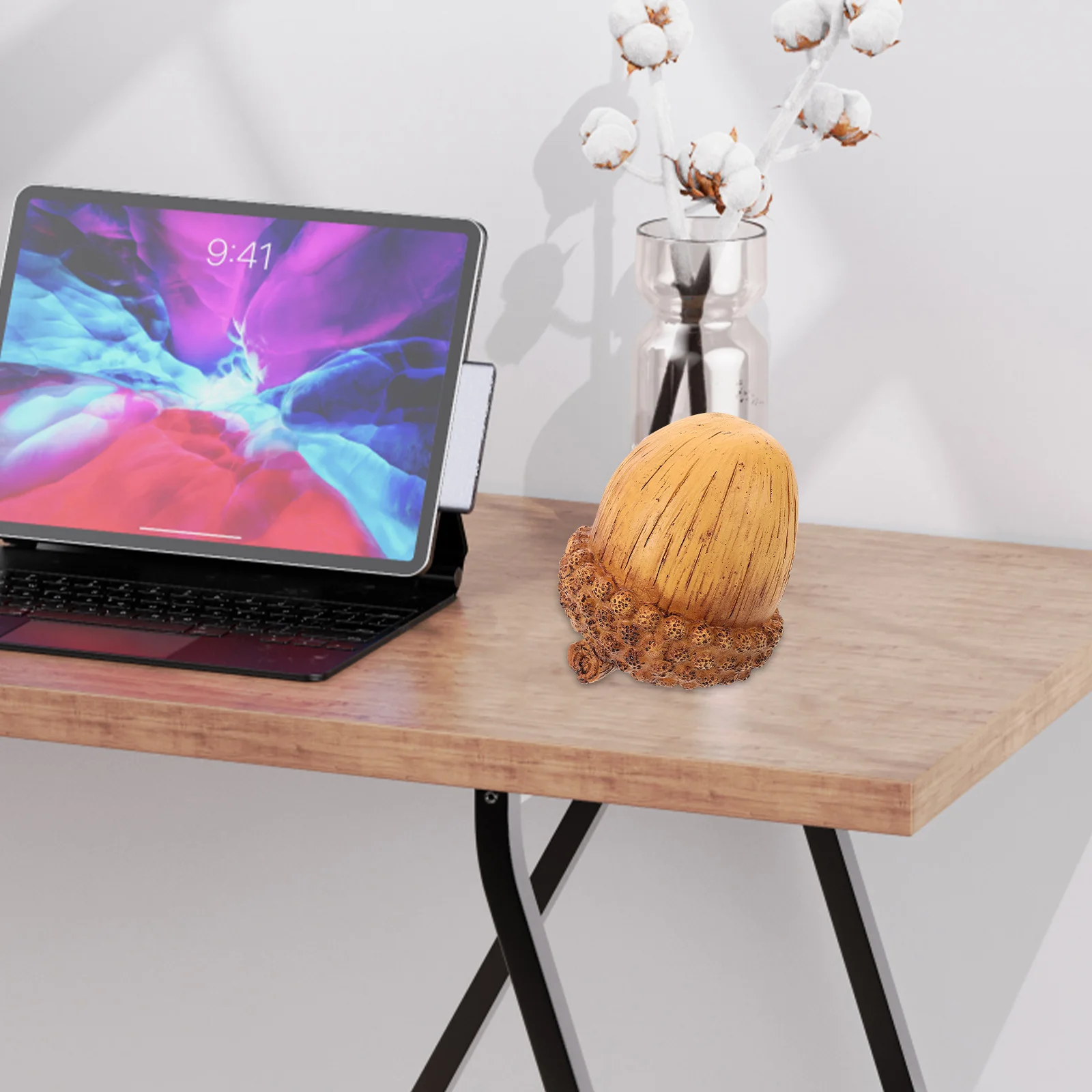 

Artificial Acorn Decorative Craft Rustic Resin Tabletop Centerpieces Wedding Party Decoration Holiday Accessories Thanksgiving