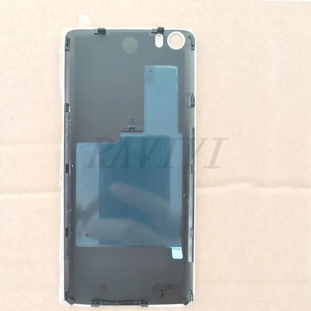 Mi5 Back Battery Case Housing For Xiaomi 5 Rear Cover Phone Shell With Buckle Replace Repair Parts