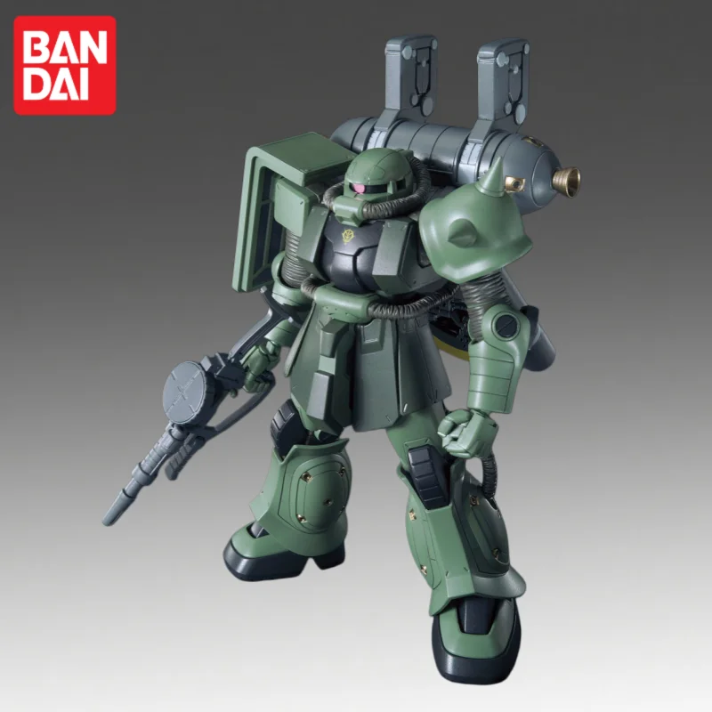

В наличии: Оригинальная модель Bandai HG 1/144 Gundam Zaku Cannon, новая, в коробке, фигурка аниме-персонажа, игрушка, модель для сборки.