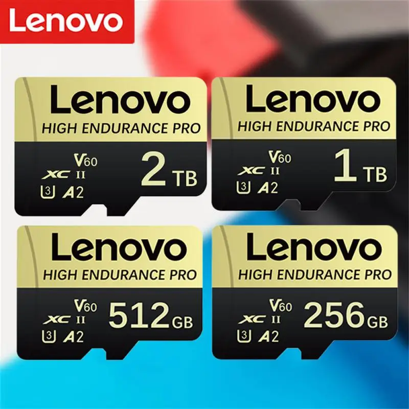 Lenovo 2TB Hochgeschwindigkeits-Speicher karte V60 128GB Micro-TF-SD-Karte 256GB Mini-SD-Karten 512GB UHS-1 TF-Flash-Karte für Nintendo-Switch