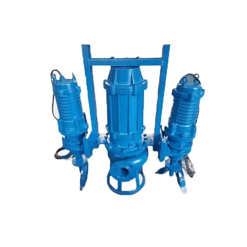 Submersible sand pumping pump 65ZJQ47-34-11 Large mixing slurry pump ship for river bottom pond dredging mud