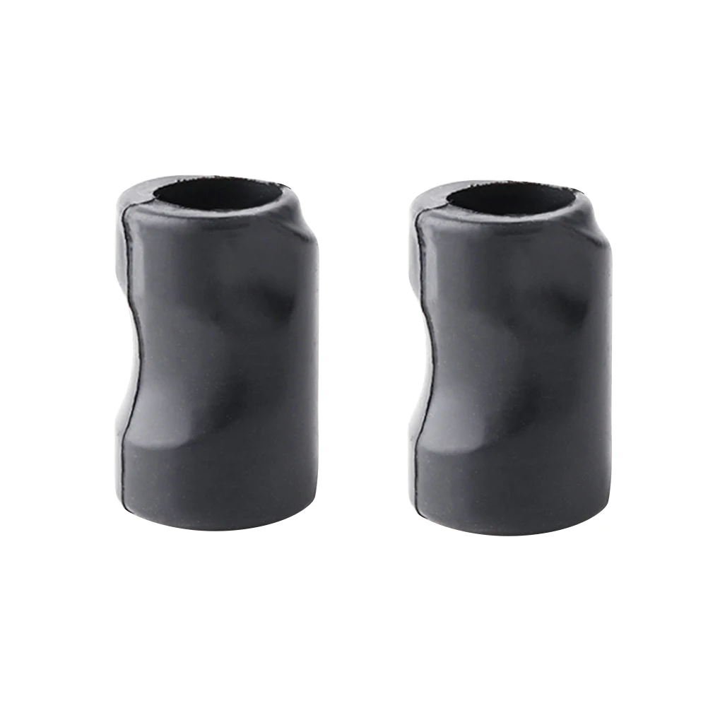 

2pcs Tattoo Cover Professional Machine Grip Handle Cover Case Black Heat Resistant Silicone Lightweight Ergonomic