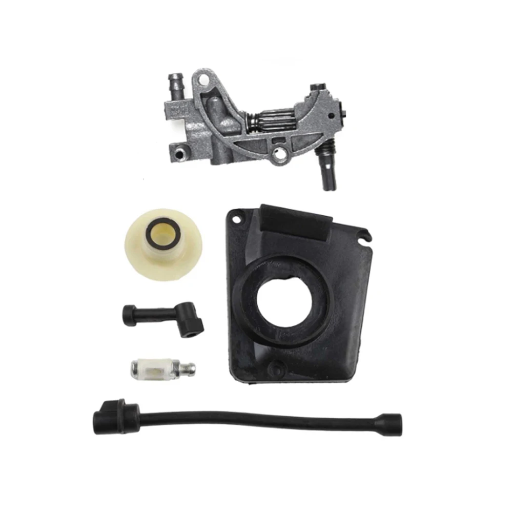 Chainsaw Maintenance As Shown Chainsaw Oil Pump Lubrication System Lubrication Assembly Wide Compatibility Pump Cover Included