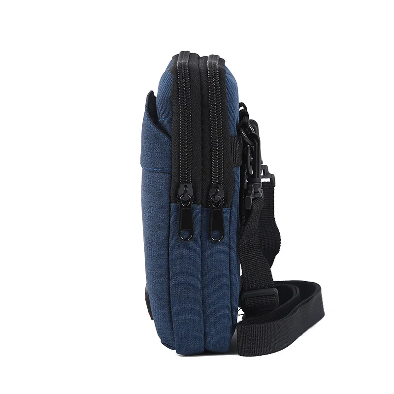 New Men's Waterproof Tactical Waist Pack - Military Style Crossbody Bag for Camping Hunting, with Mobile Phone Pouch