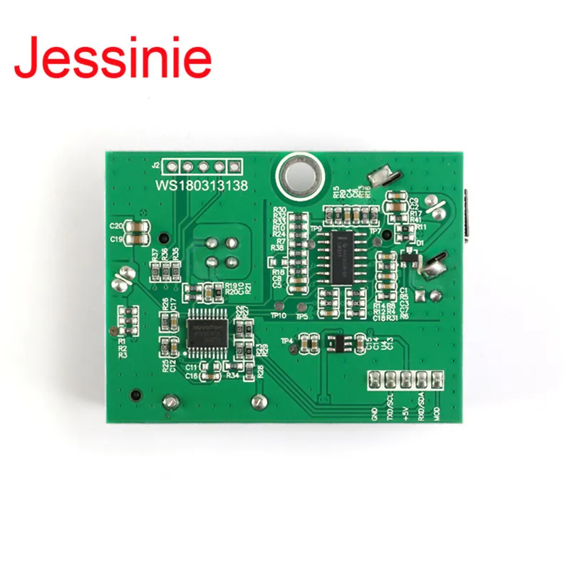 ZPH02 Laser Dust Sensor PM2.5 Sensor Module PWM/UART Digital Detecting Pollution Air Pollution Dust for Household Purifiers VOC