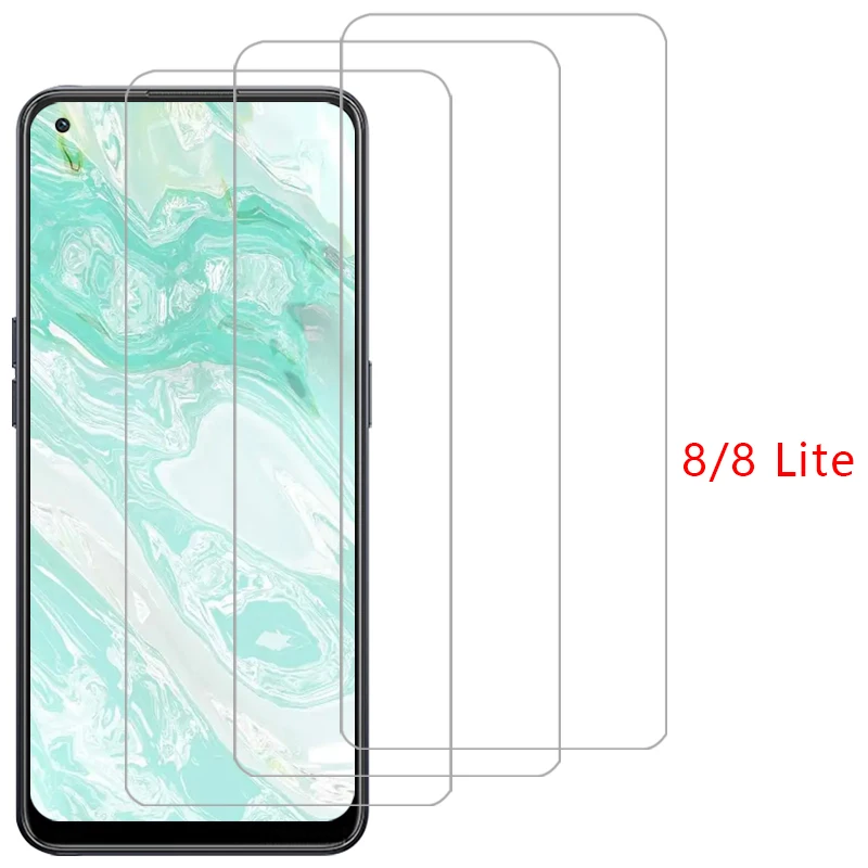 protective tempered glass for oppo reno 8 lite screen protector on reno8 8lite light lit film opp opo opporeno opporeno8 4g 5g