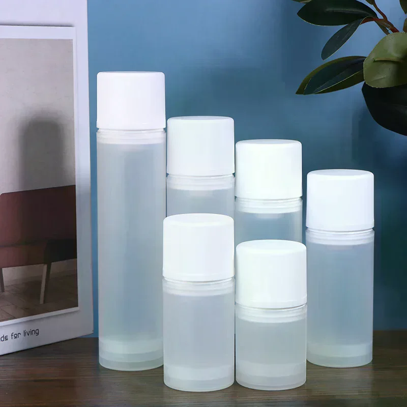 30-150 مللي متجمد السفر زجاجة مضخة موزع زجاجات محلول فارغة إعادة الملء فراغ حاوية مستحضرات التجميل الصحافة نوع النساء يشكلون