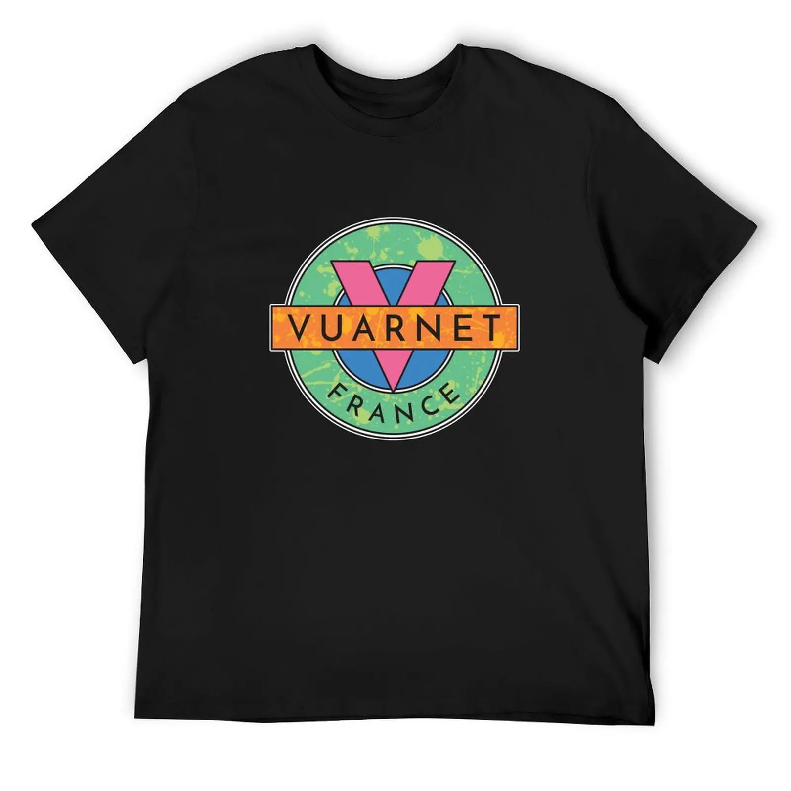 

Vintage French Sunglasses Vuarnet-France T-Shirt blue lock summer clothes street wear t shirts for men cotton