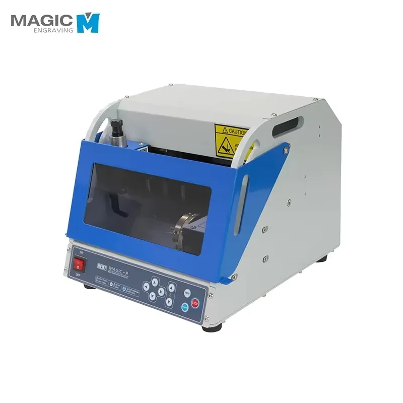 Korean Magic-R Professional CNC Ring Inner Outer Letter Engraving Engraver CNC Jewelry Ring Engraving Machine for Rings