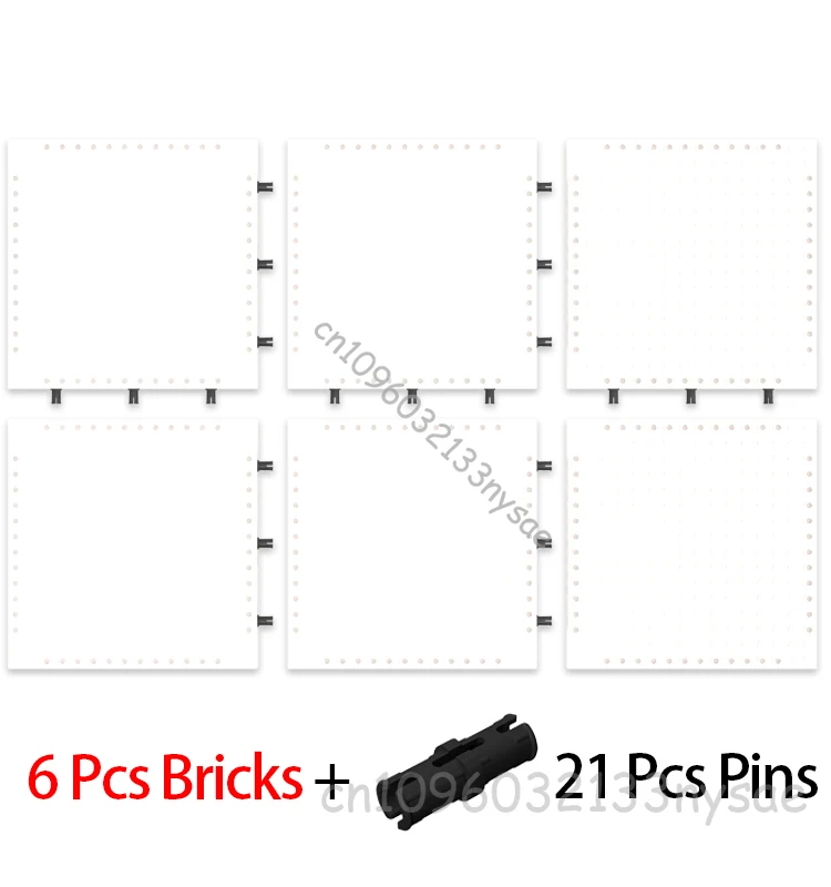 Groothandel 16x16 Pixel Art Bouwsteen Bodemplaat 65803 Baksteen Grondplaat Deel Compatibel 98138 Pixel Kleine Deeltjes Speelgoed Cadeau
