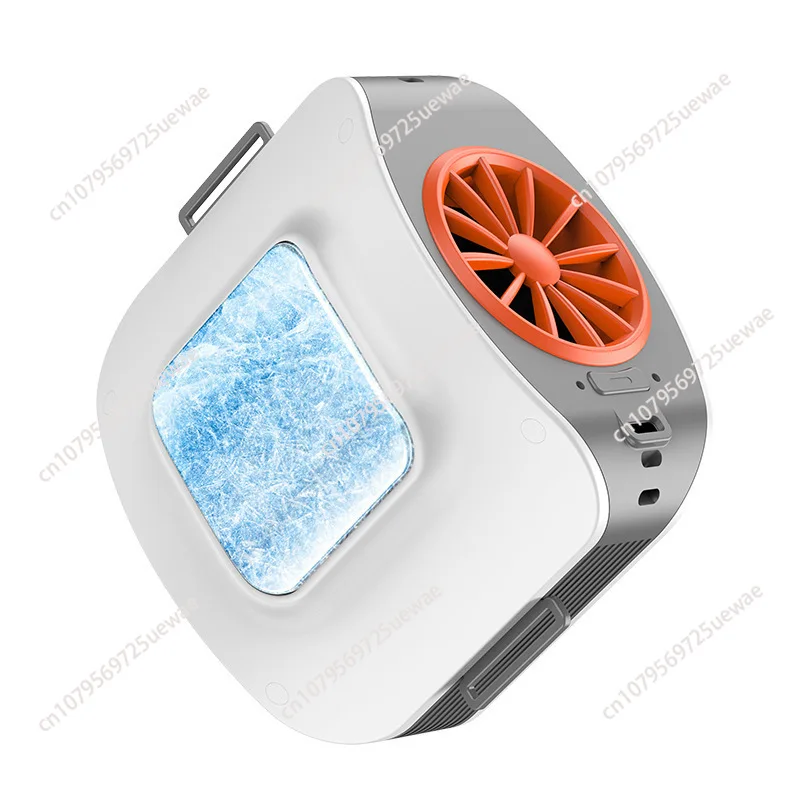 

Semiconductor cooling waist fan is lightweight