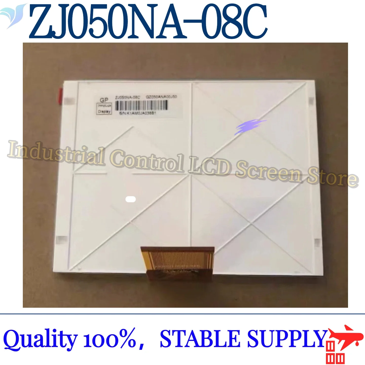 

Оригинальный 5-дюймовый TFT ЖК-дисплей класса A+ ZJ050NA-08C ZJ050NA-08 C для промышленного оборудования