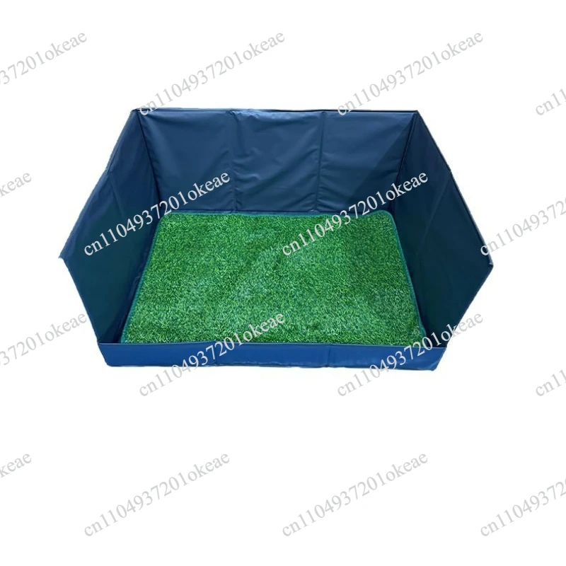 Lawn tray pet toilet enclosure indoor removable and washable urine-proof cleaning pad