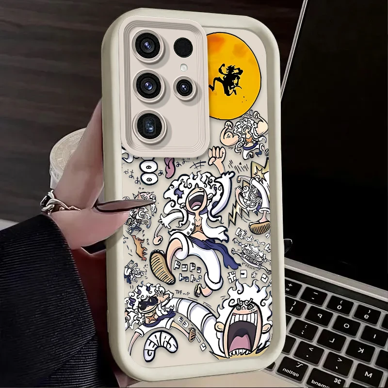 Anime O-One Pieces Soft Case For Samsung Galaxy S24 S25 S23 Ultra S22 S21 Plus FE A36 A56 A26 A16 A06 A15 A25 A35 A55 5G Cover