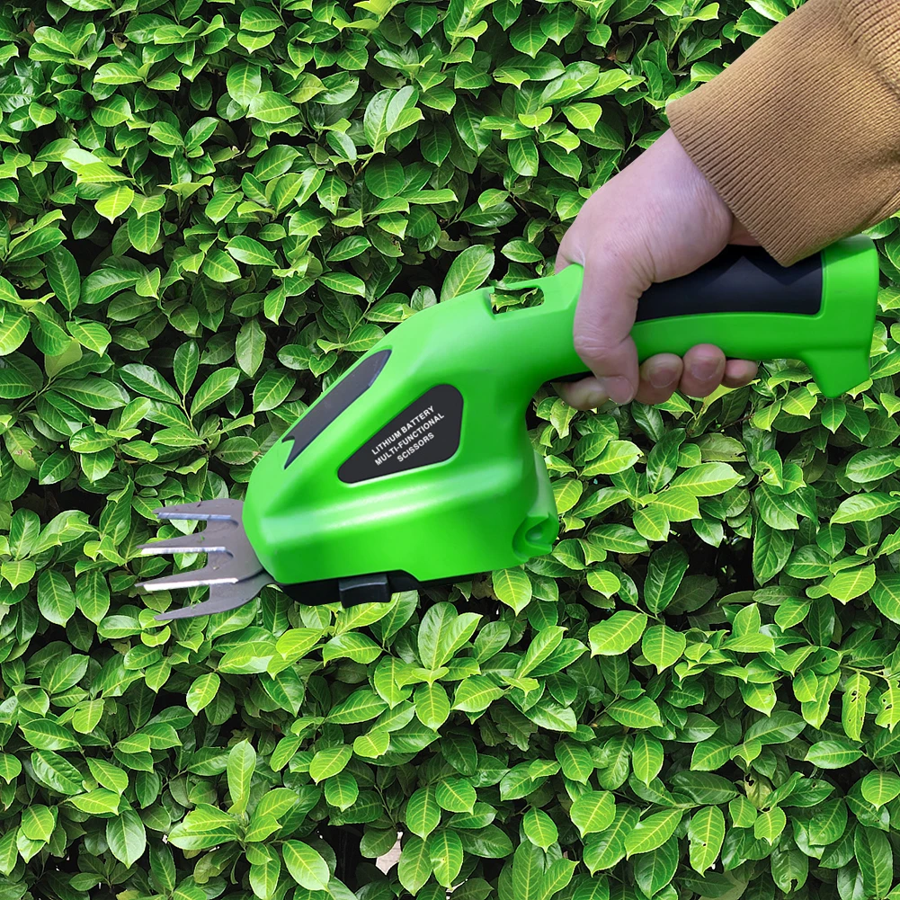 Garden Trimmer Cordless Hedge Lawn Cutter Blade Hedge Trimmer Fence Weeder Shear Blade Sharp Cut Durable Power Weeding Tool